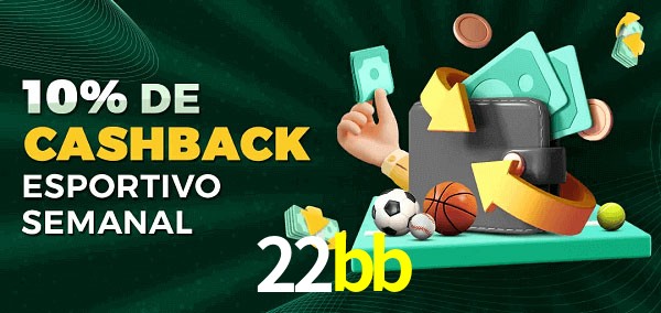 10% de bônus de cashback na 22bb